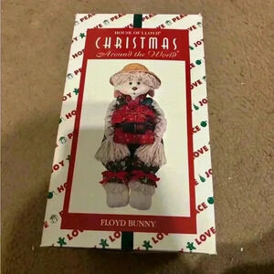 House of Lloyd Christmas Around the World “Floyd Bunny” 1994